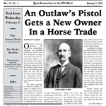 An Outlaws Pistol Gets a New Owner In a Horse Trade