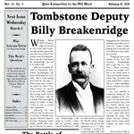 Tombstone Deputy Billy Breakenridge