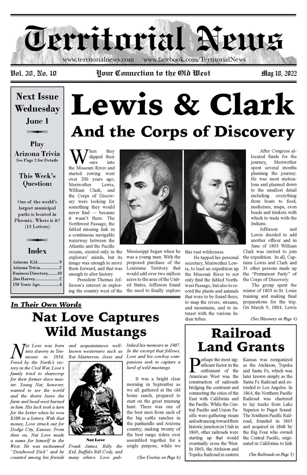 Lewis & Clark and the Corps of Discovery