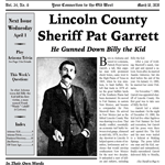 Lincoln County Sheriff Pat Garrett