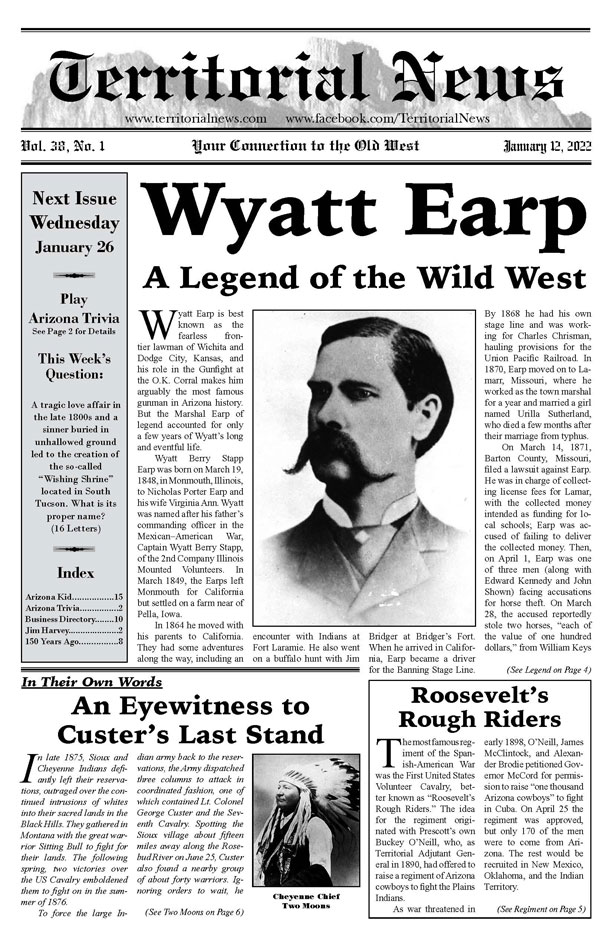 Wyatt Earp A Legend of the Old West