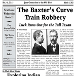 The Baxter’s Curve Train Robbery