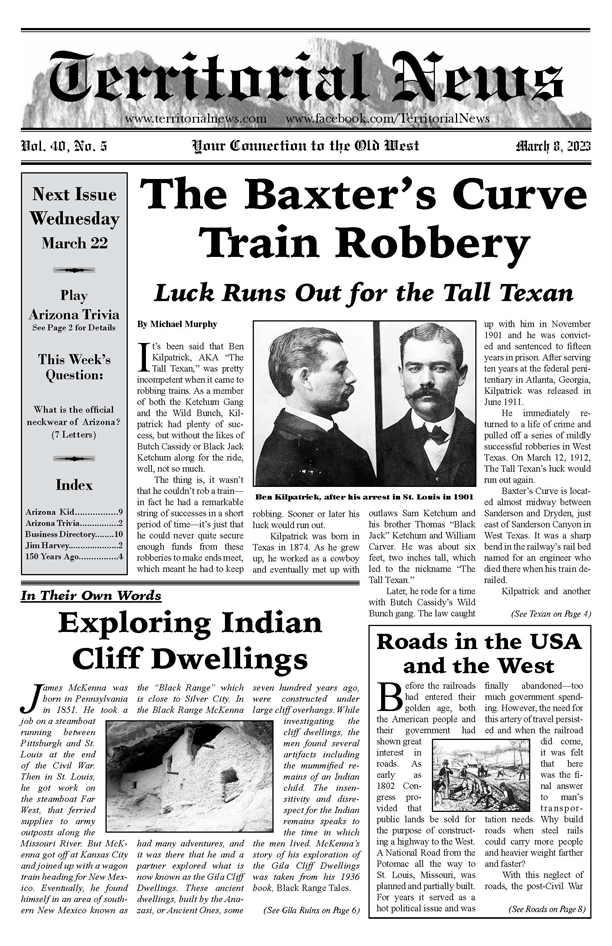 The Baxter’s Curve Train Robbery