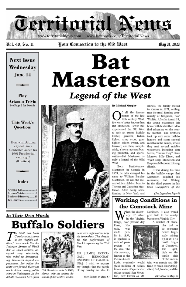 Bat Masterson legend of the West